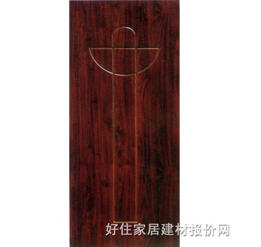 名將復(fù)合(工藝)木門 黑檀香 A037 2050×850mm