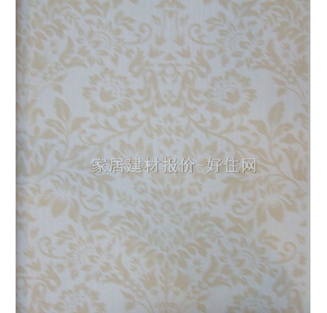 國昊經(jīng)典墻紙 1215 寬530mm×長10米 歐花 白色 黃色