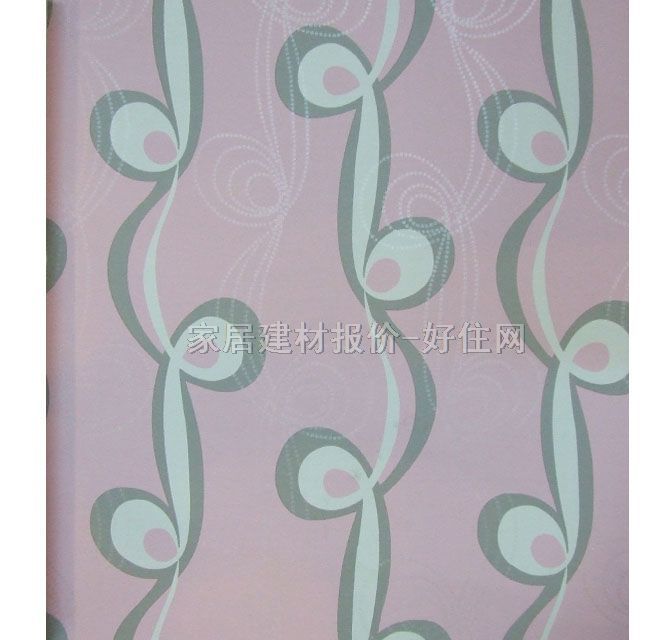 TLMI墻紙 1187 寬530mm×長(zhǎng)10米 幾何 粉色