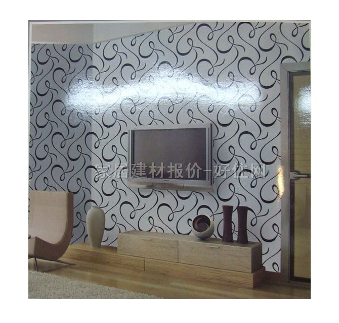 時(shí)尚元素墻紙 1297 寬530mm×長(zhǎng)10米 幾何 白色