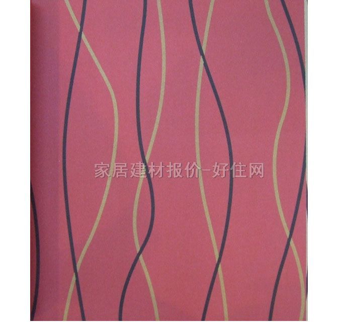 時尚元素墻紙 1333 寬530mm×長10米 幾何 紅色