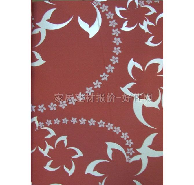 布萊克墻紙 1347 寬530mm×長10米 花 紅色