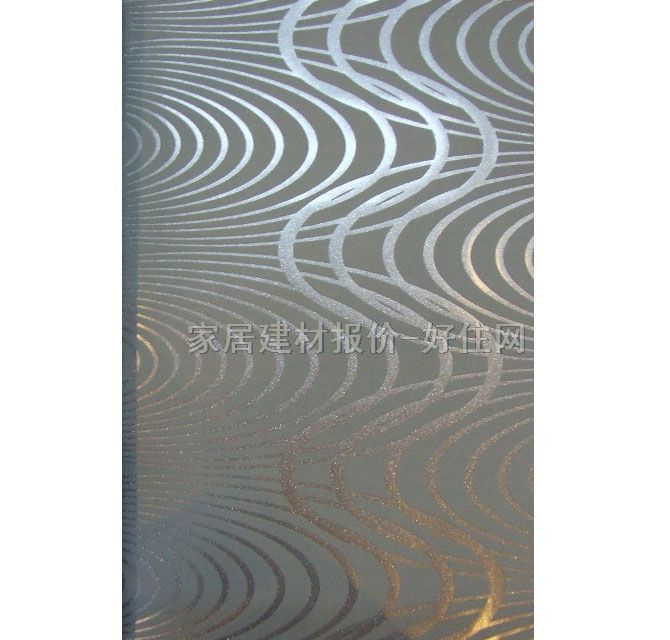 布萊克墻紙 1351 寬530mm×長(zhǎng)10米 幾何 銀色