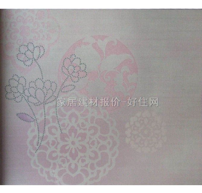 shinhan墻紙 天地人33152-1 1.06m×15.60m 花 粉色