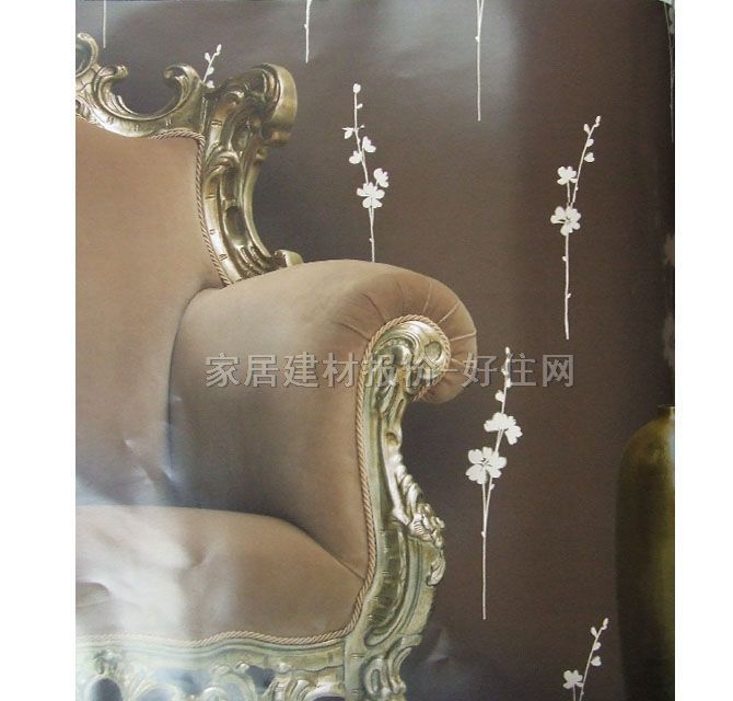 NOORDWAND墻紙 Pointillo-NR.52092 寬530mm×長10米 花 棕色