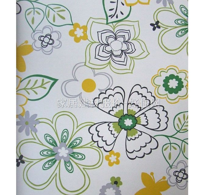 gozz kidz墻紙 23201 寬530mm×長(zhǎng)10米 花 白色