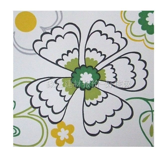 gozz kidz墻紙 23201 寬530mm×長(zhǎng)10米 花 白色