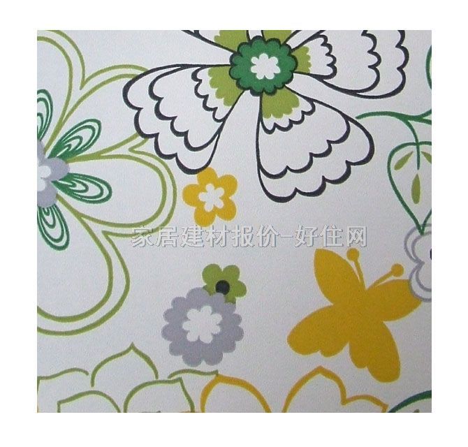 gozz kidz墻紙 23201 寬530mm×長(zhǎng)10米 花 白色