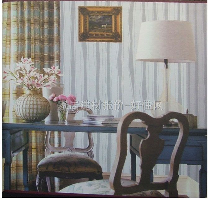 PANAMA墻紙 TW2401 0.7×10m 豎紋 白色