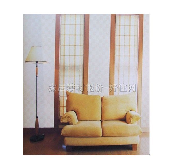 美感墻紙 51817 寬530mm×長(zhǎng)10米 方格 黑灰色