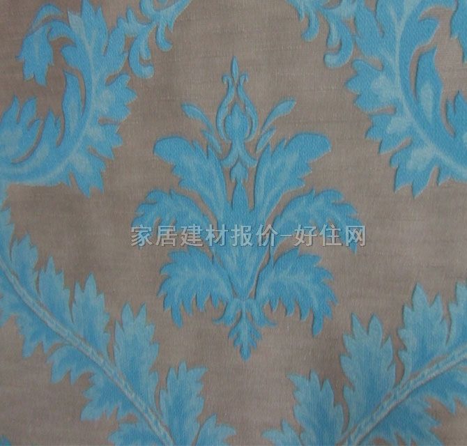 ROCOCO墻紙 80299 寬530mm×長(zhǎng)10米 歐花 藍(lán)色