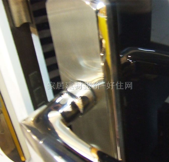 寶迪木門鎖 50mm×60mm BDSCM22-27SP 45mm-55mm 不銹鋼 執(zhí)手鎖 閃銀色