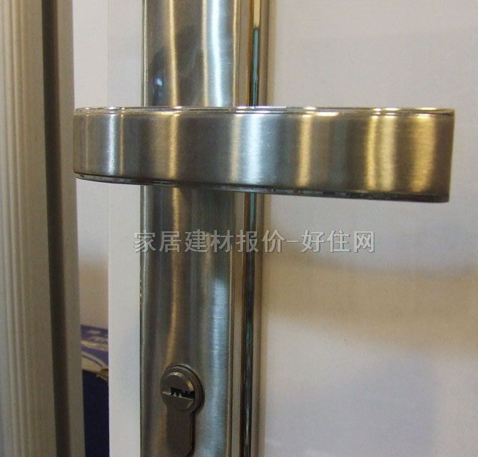 寶迪木門鎖 L12.09SSSP 45mm-55mm 不銹鋼 執(zhí)手鎖 閃銀色