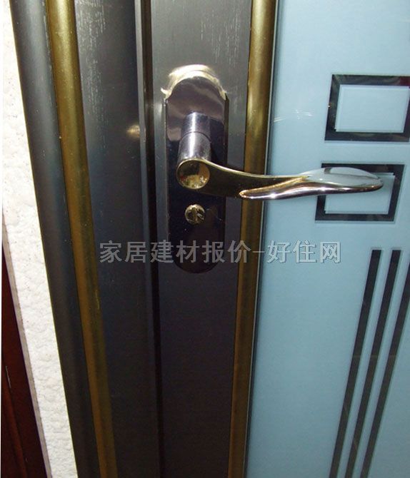 新豪庭鋁合金門 單開倉框GA-6019 2000×700mm