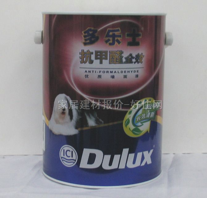 多樂士內(nèi)墻乳膠漆 抗甲醛全效優(yōu)質(zhì)內(nèi)墻漆A999-65000 5L 白色