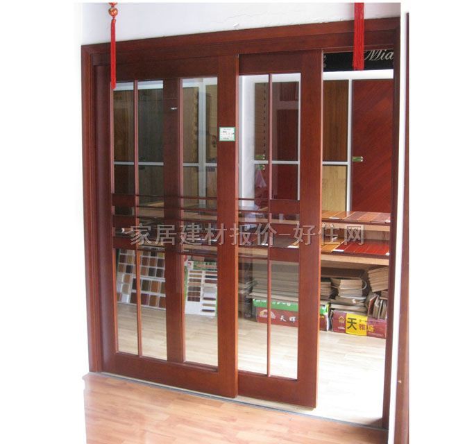 黑鷹王原木實木門 推拉門G-28 訂做