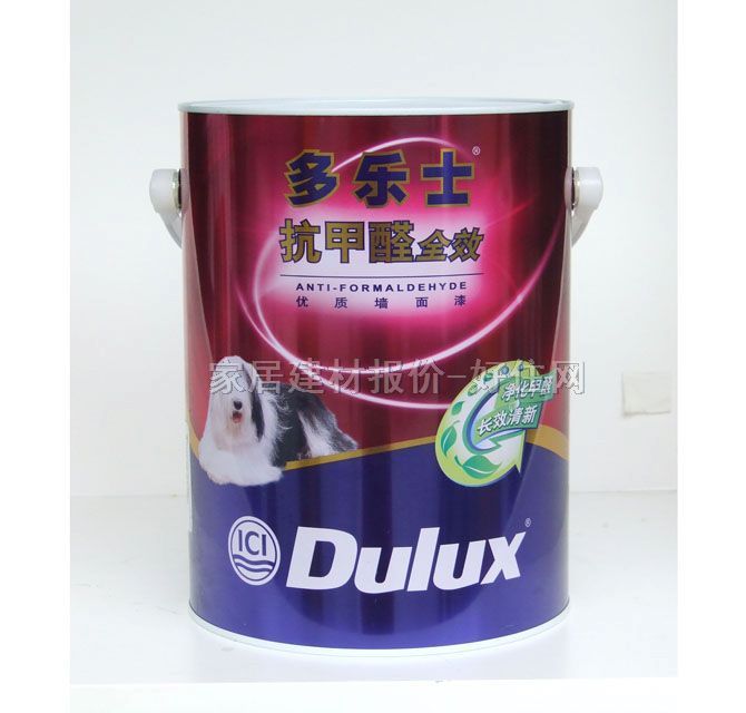 多樂士內(nèi)墻乳膠漆 抗甲醛全效優(yōu)質(zhì)內(nèi)墻漆A999-65000 5L 白色