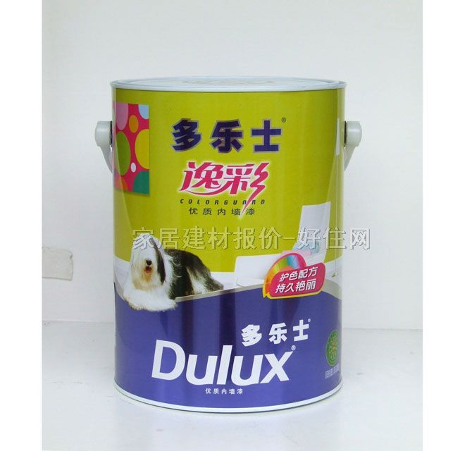 多樂(lè)士?jī)?nèi)墻乳膠漆 多樂(lè)士逸彩啞光墻面漆 5L 白色啞光