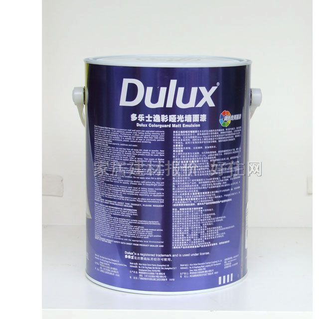 多樂(lè)士?jī)?nèi)墻乳膠漆 多樂(lè)士逸彩啞光墻面漆 5L 白色啞光