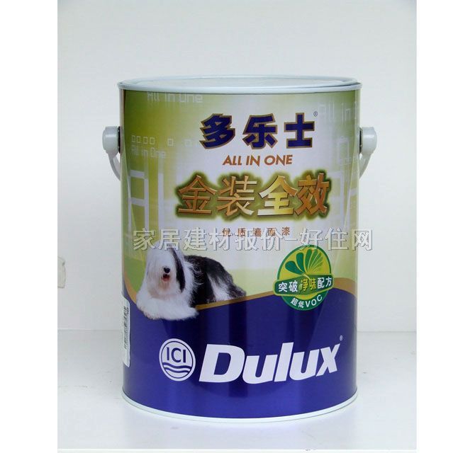 多樂士內(nèi)墻乳膠漆 金裝全效優(yōu)質(zhì)墻面漆 突破凈味配方超低VOC A968-65000 5L 白色