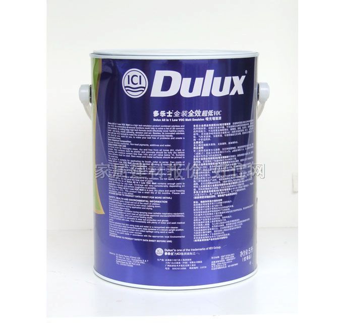 多樂士內(nèi)墻乳膠漆 金裝全效優(yōu)質(zhì)墻面漆 突破凈味配方超低VOC A968-65000 5L 白色
