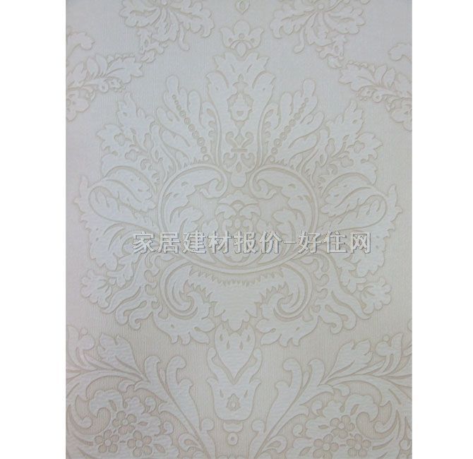 CLASSIC TOP墻紙 Z3222 寬530mm×長(zhǎng)10米 花 白色