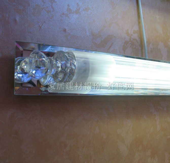 弘盛鏡前燈 3142 簡約風(fēng)格 玻璃材質(zhì) 銀白色 熒光燈