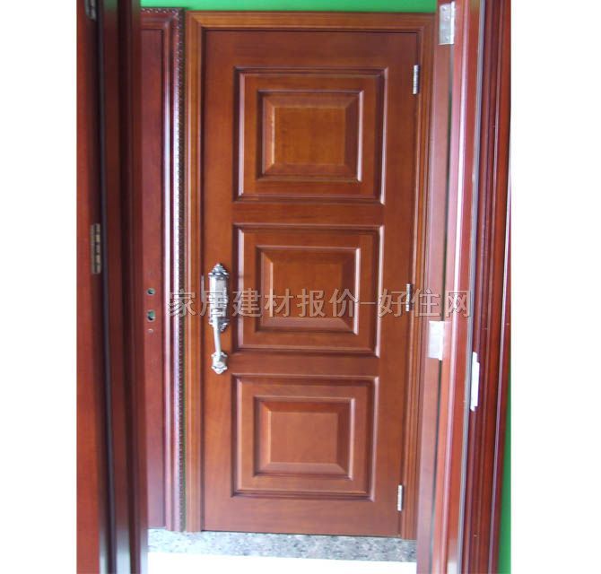 駿豪原木實(shí)木門 紅櫻桃 2040×860×150mm