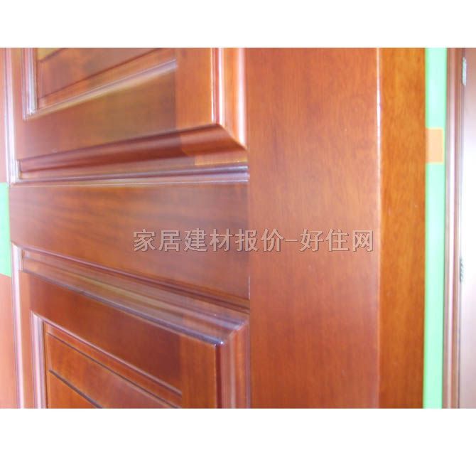 駿豪原木實(shí)木門 紅櫻桃 2040×860×150mm