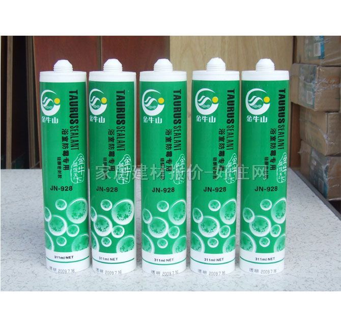 金牛山玻璃膠(密封膠) JN-928浴室防霉專用硅酮密封膠 311ml