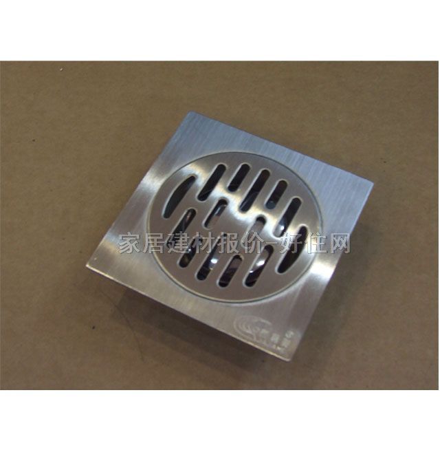 嘉美地漏 方形不銹鋼 3.5寸
