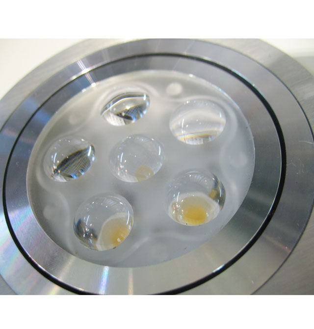 ��һ����LEDͲ�����컨�� QY-L601 6��1w ���bǶ��ʽ ��113mm ܇(ch��)�X���|(zh��)ɳ�yɫ