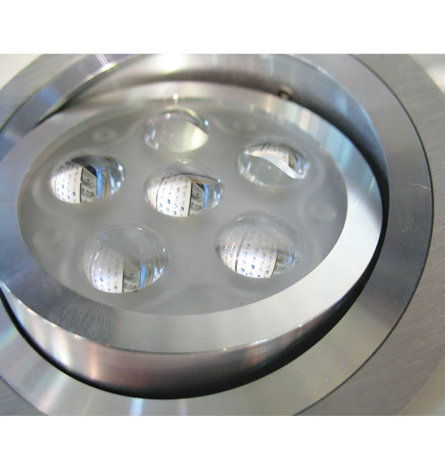 ��һ����LEDͲ�����컨�� QY-L601 6��1w ���bǶ��ʽ ��113mm ܇(ch��)�X���|(zh��)ɳ�yɫ