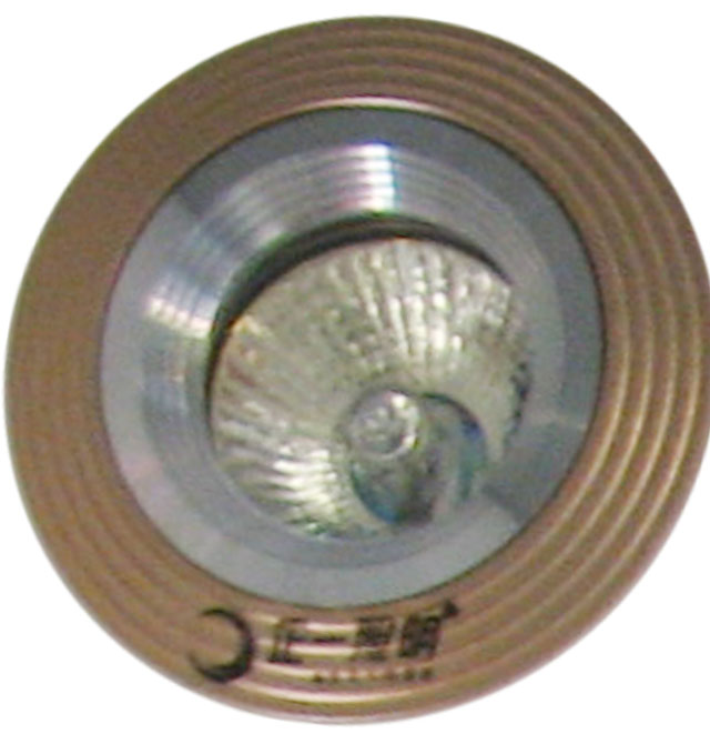 企一照明天花燈 QY-B8890 Φ50mm 金黃色 固定式 鹵素?zé)舯? id=