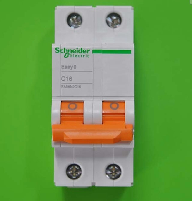 施耐德斷路器\空氣開關(guān) EA9AN2C16 2P 16A 空氣開關(guān)(塑殼斷路器)
