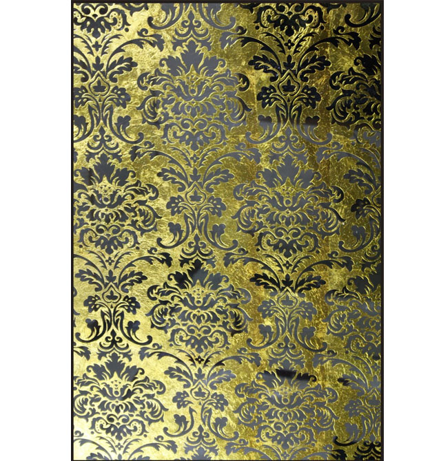 廣亮工藝玻璃 浮雕盛世花開 BH010 12厘