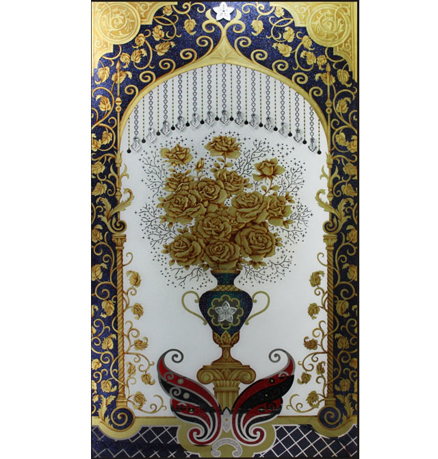 廣亮工藝玻璃 浮雕萬(wàn)千星輝 BH020 12厘