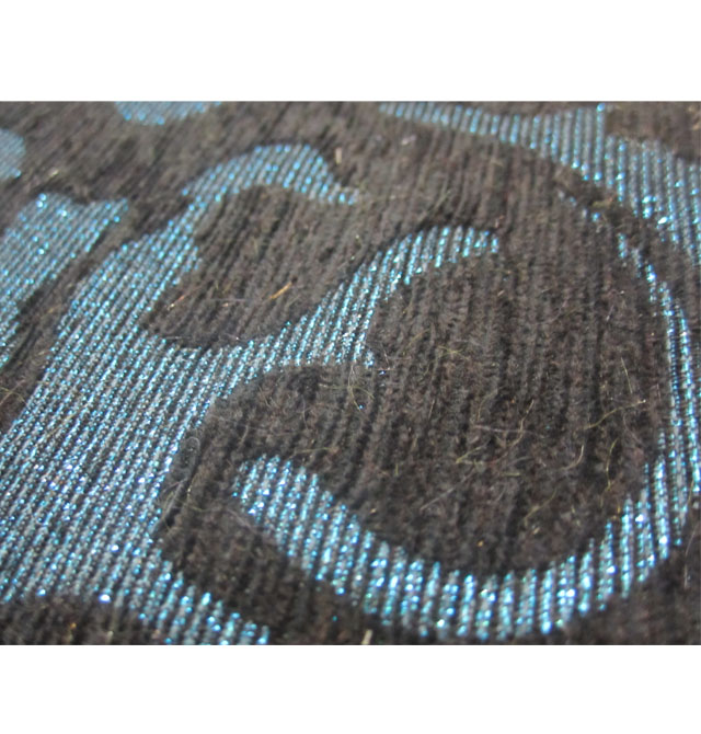 益家墻紙 YJ568藍(lán)底褐歐花墻紙 寬1.38m 歐花 藍(lán)色