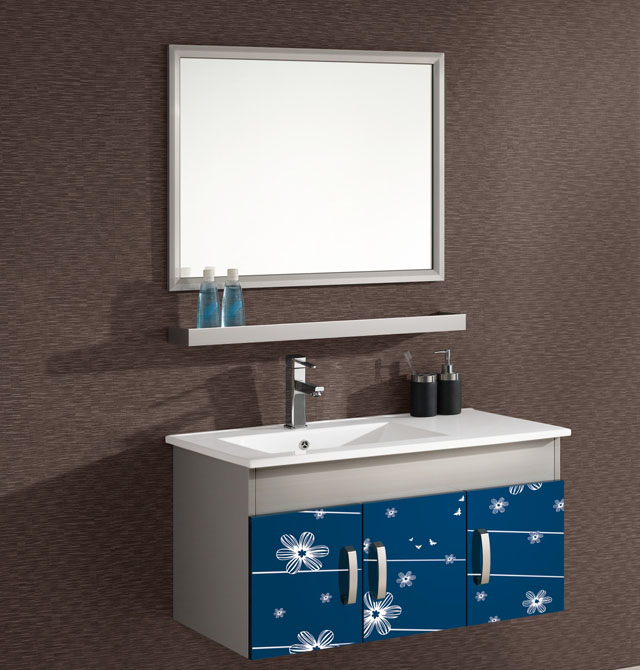 伊儂柜盆鏡組合 814浴室柜 900mm×460mm×高460mm