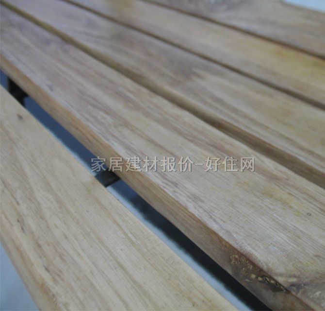 雅芳公園桌椅 041雙人鐵木椅 1.2m