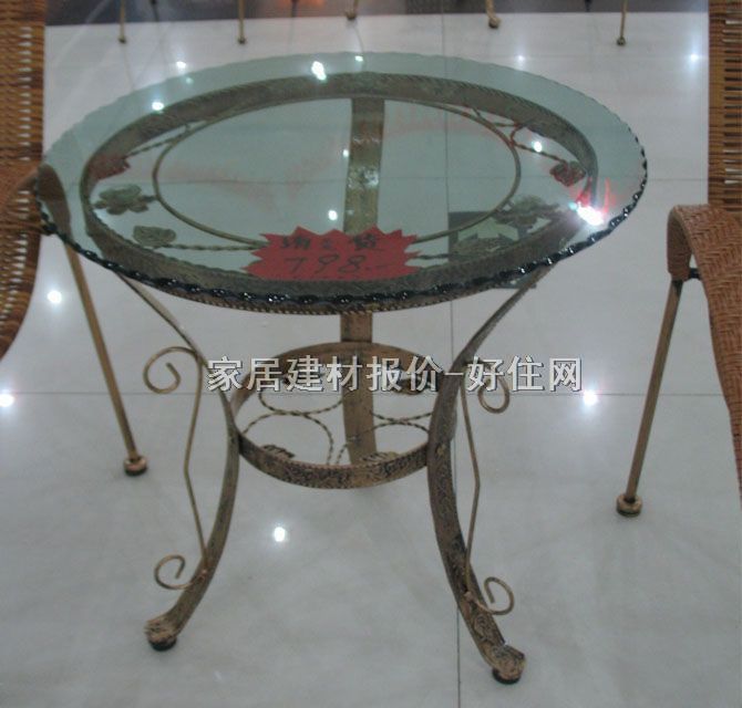 雅芳藤竹桌子 79茶幾 60×60cm