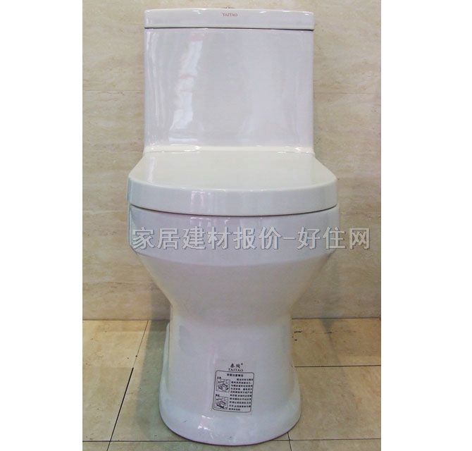 泰陶連體馬桶坐廁 TA-8139 虹吸式連體座便器 670mm×380mm×高760mm