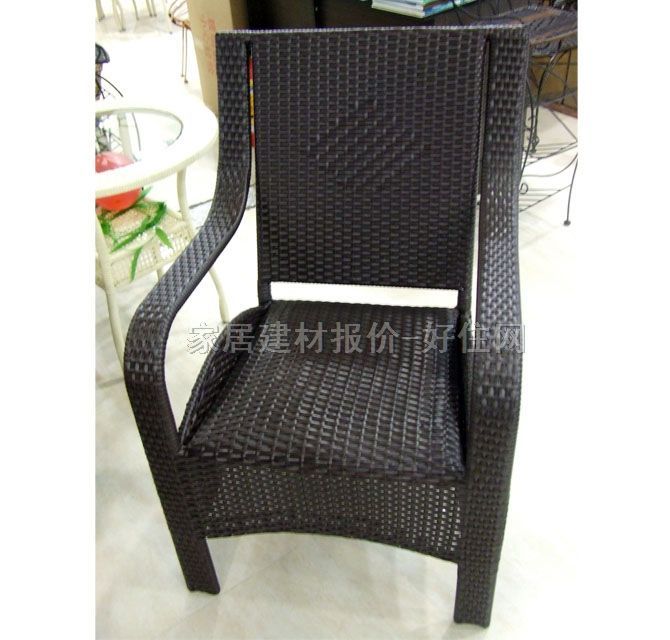 雅芳公園桌椅 8615茶幾+8822長椅+8805單椅 1200×600×700mm