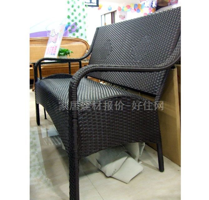 雅芳公園桌椅 8615茶幾+8822長椅+8805單椅 1200×600×700mm