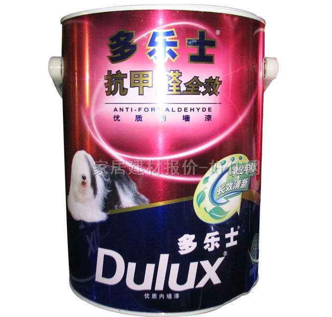 多樂士內(nèi)墻乳膠漆 抗甲醛全效優(yōu)質(zhì)內(nèi)墻漆A999-65000 5L 白色
