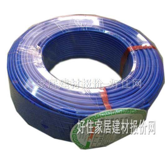 廣州珠江單芯電線(xiàn)電纜 雙塑銅芯聚氯乙烯絕緣電線(xiàn) 1.5m㎡ BVV 100米