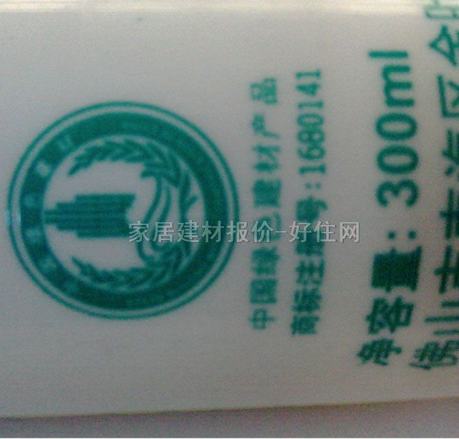科域玻璃膠(密封膠) K-260快干型硅酮密封膠透明 300ml