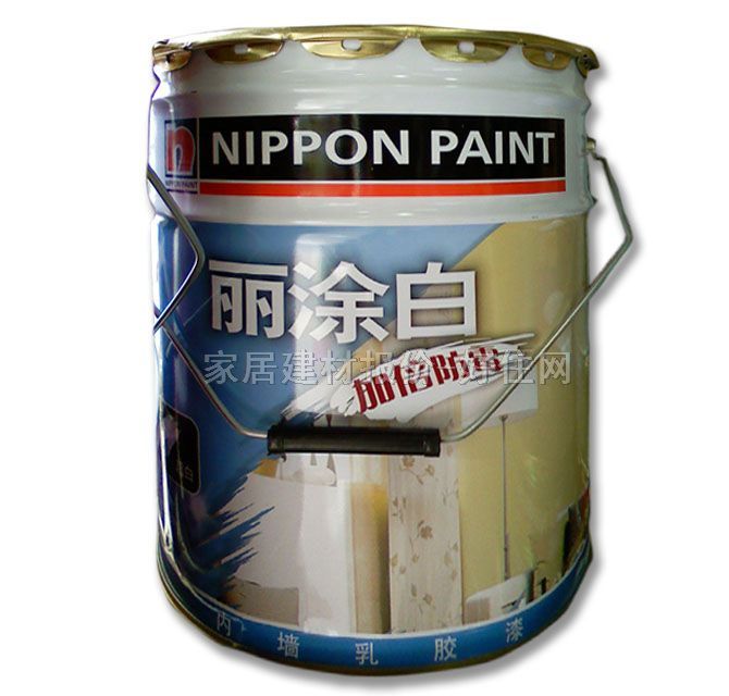 立邦內(nèi)墻乳膠漆 工程漆麗涂白內(nèi)墻漆 18L 白色