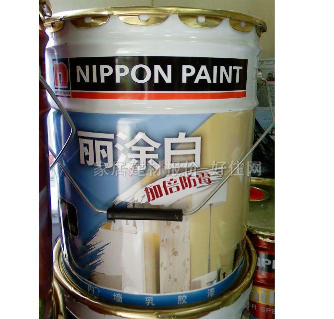 立邦內(nèi)墻乳膠漆 工程漆麗涂白內(nèi)墻漆 18L 白色