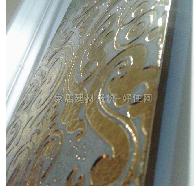 歐威墻面磚 拋晶磚金色暖色系列花草圖案GMB369422 300mm× 600mm